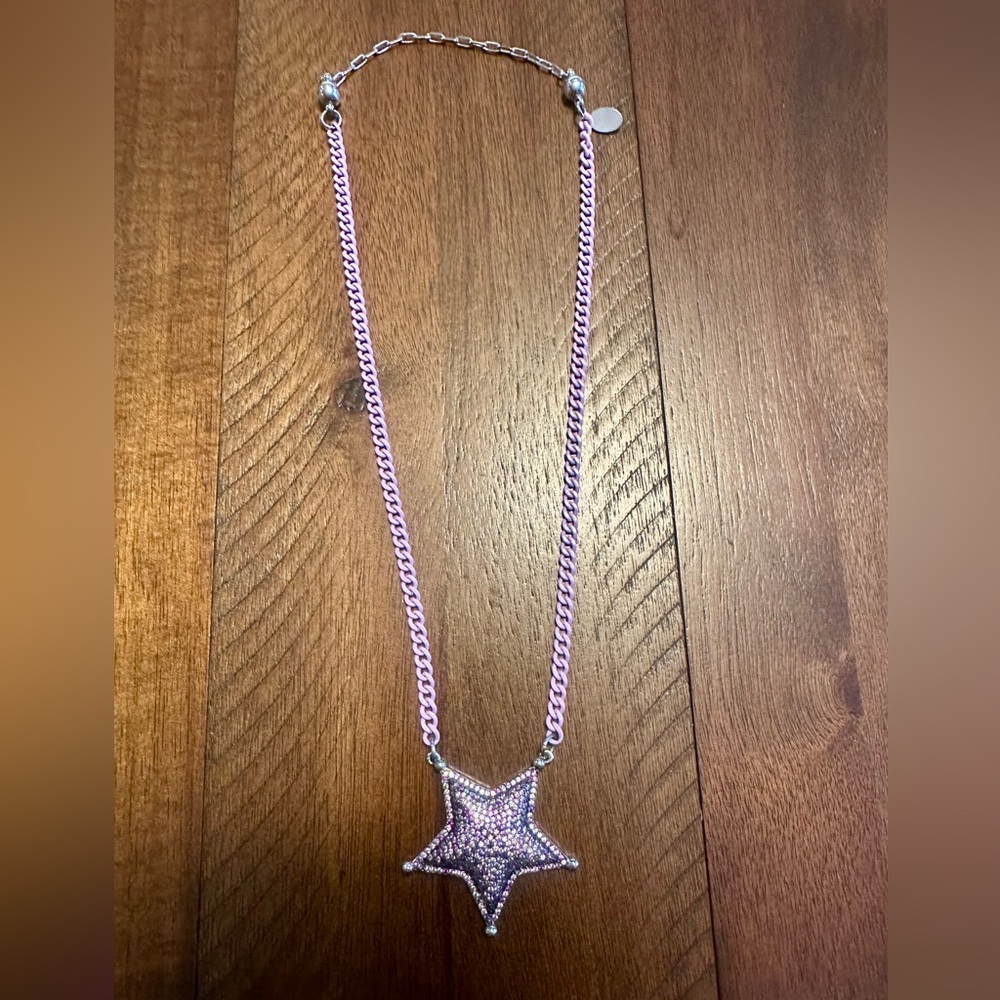 Silver Lilac Star Pendant Necklace from By Alexa Rae